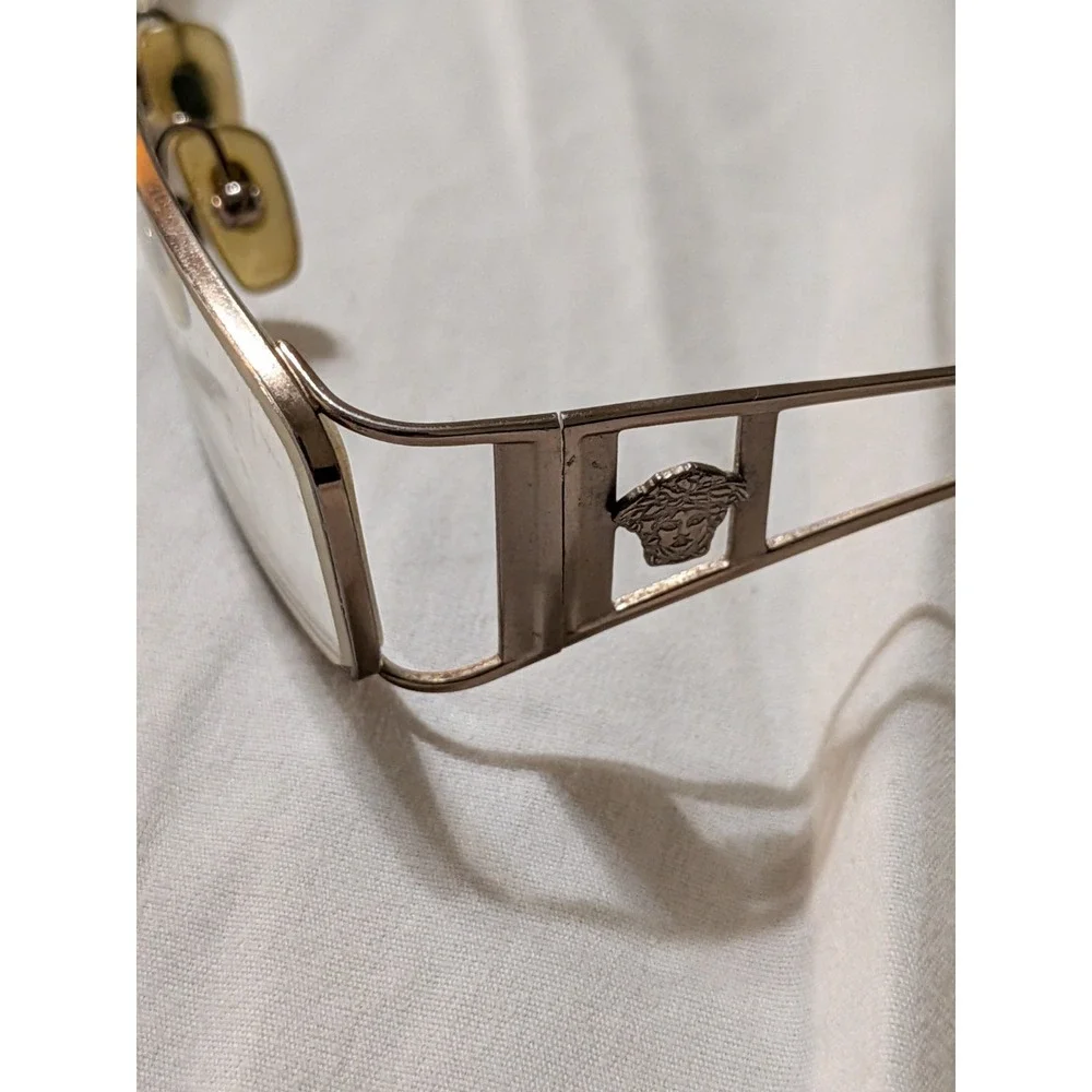 Versace, 1111, Color 1013 Brown, 49-17-135, Made in Italy